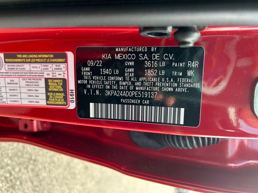 Used 2023 Kia Rio S w/ Technology Package FWD image 36