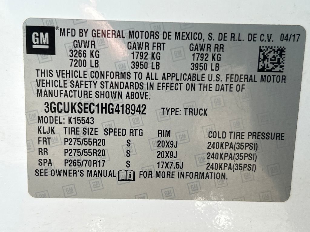 Used 2017 Chevrolet Silverado 1500 LTZ w/ Texas Edition image 36