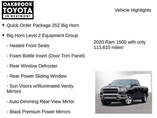 Used 2020 RAM 1500 Big Horn image 8