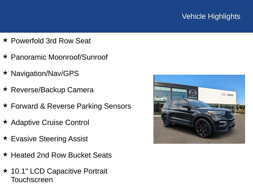 Certified 2023 Ford Explorer ST w/ Equipment Group 401A AWD/4WD image 33