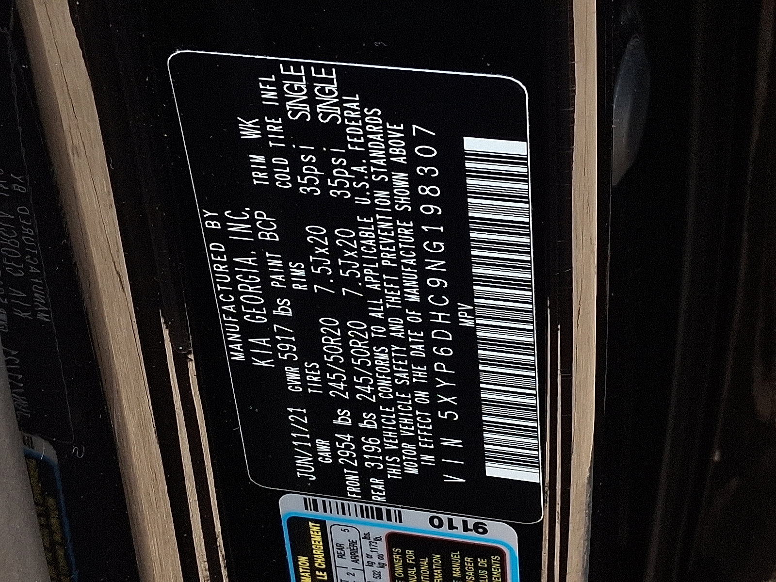 Certified 2022 Kia Telluride S image 27