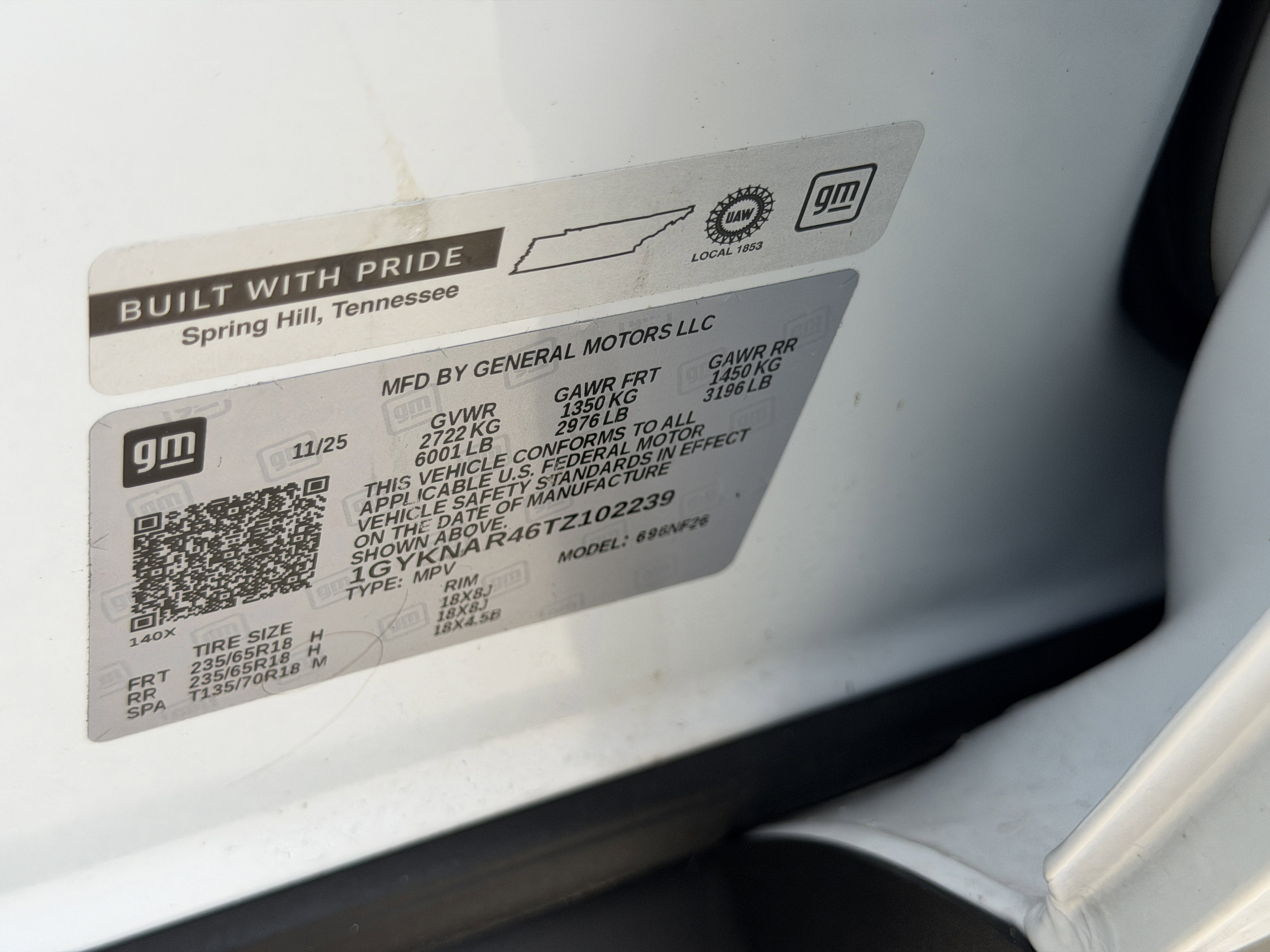 New 2026 Cadillac XT5 Luxury image 33