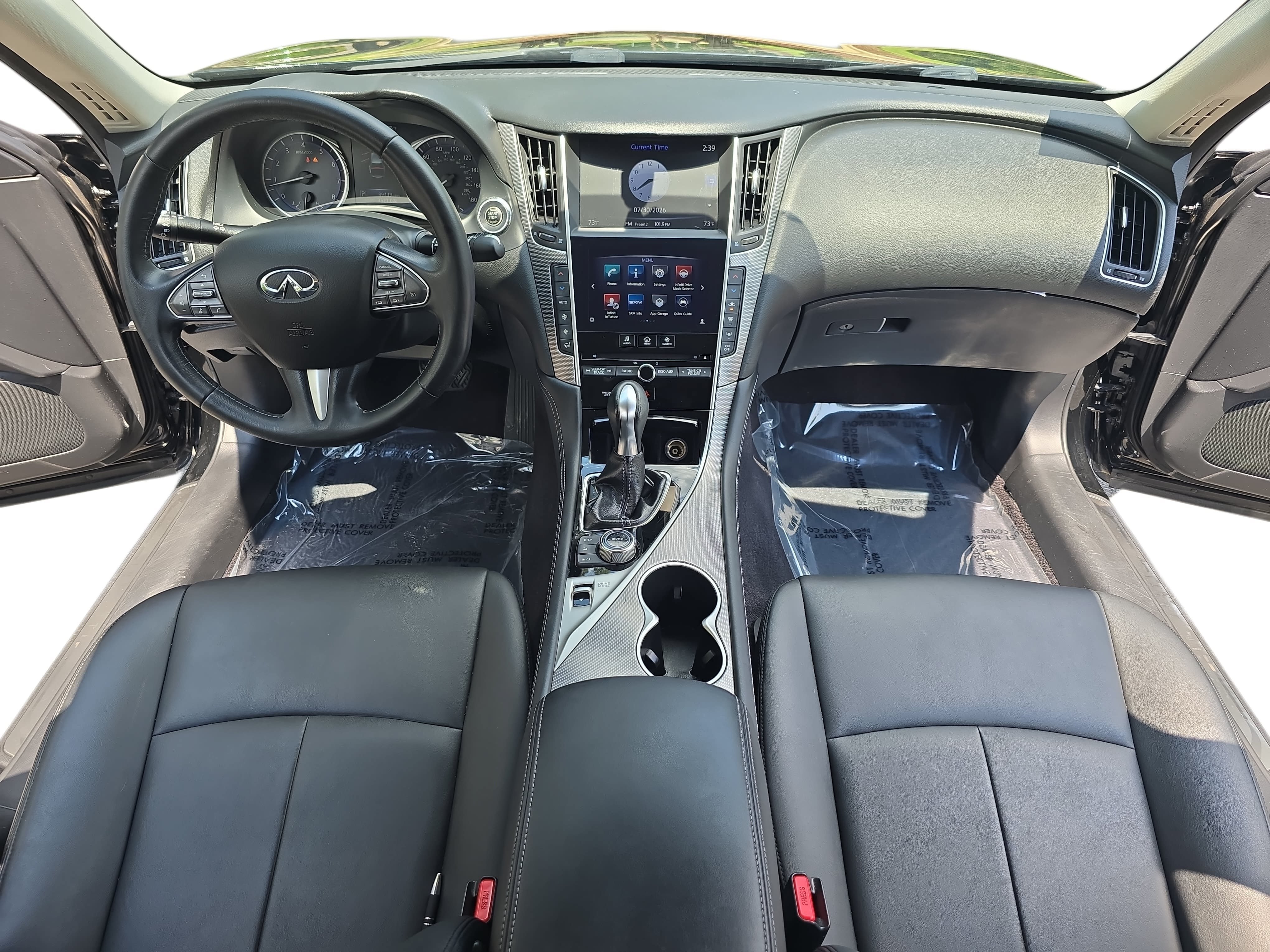 Used 2017 INFINITI Q50 2.0t w/ Moonroof Package RWD image 9
