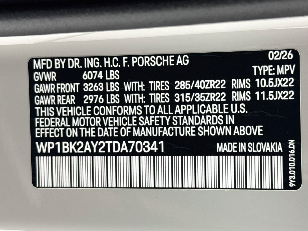 New 2026 Porsche Cayenne Turbo GT AWD/4WD image 33