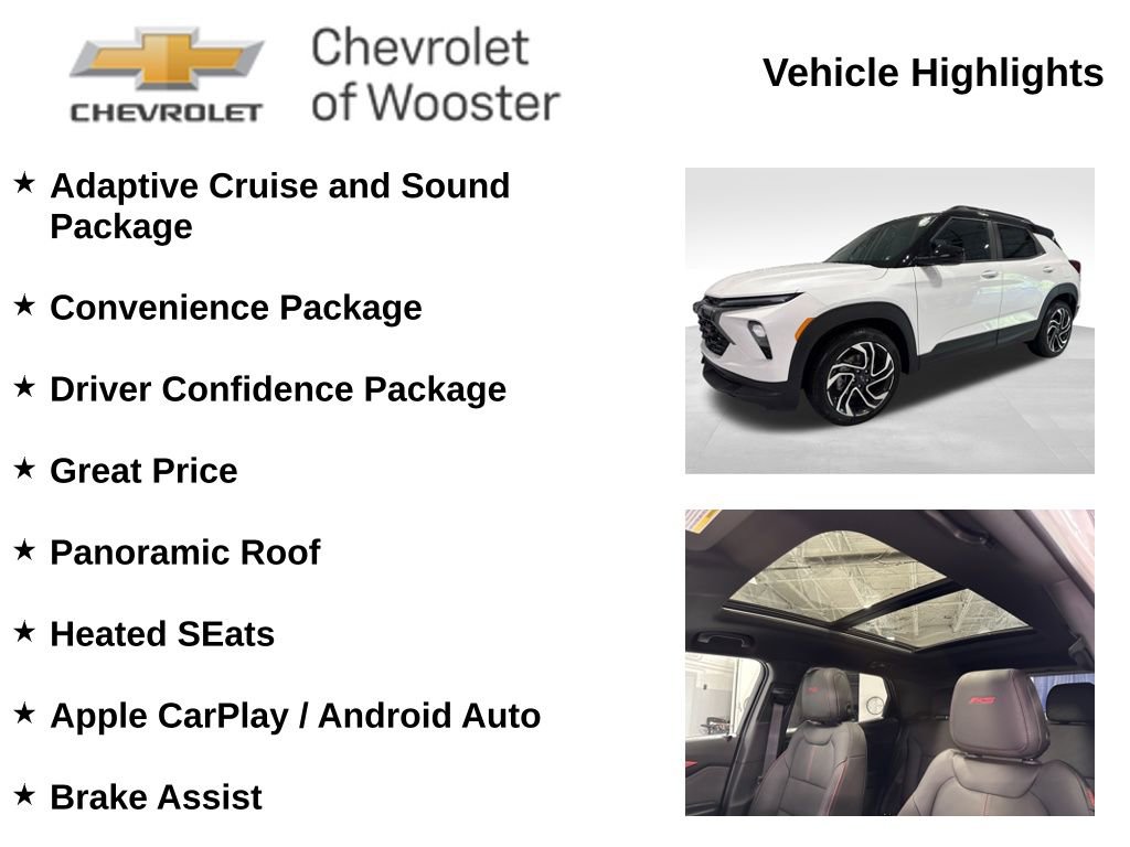 New 2026 Chevrolet TrailBlazer RS w/ Convenience Package FWD image 2