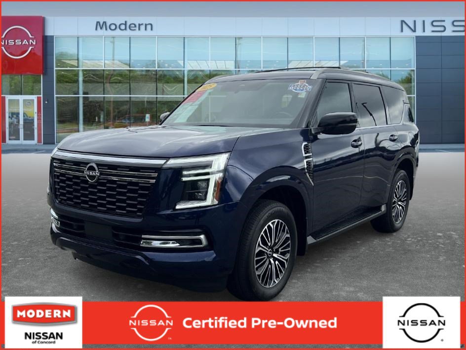 Certified 2025 Nissan Armada SL w/ Captain's Chari Seat Package