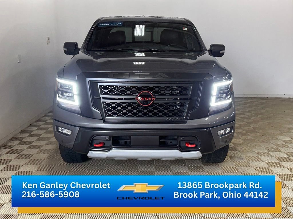 Used 2023 Nissan Titan PRO-4X w/ Pro-4x Convenience Package AWD/4WD image 2