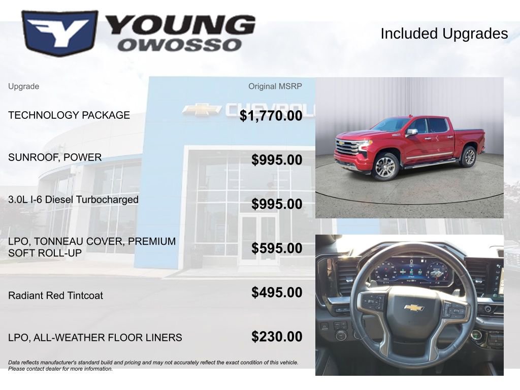 Used 2023 Chevrolet Silverado 1500 High Country w/ Technology Package image 4