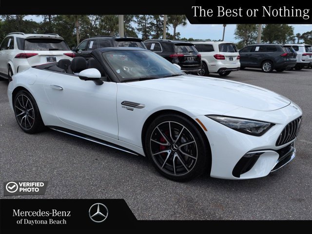 Certified 2023 Mercedes-Benz SL 55 AMG 4MATIC w/ Driver Assistance Package image 1