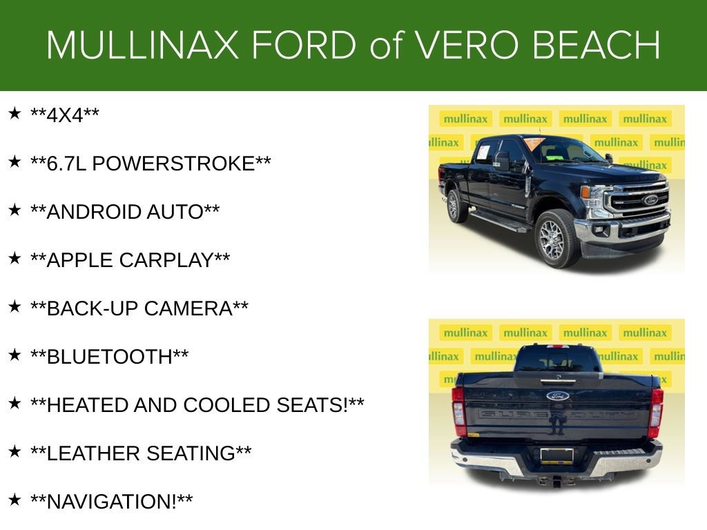 Used 2021 Ford F250 Lariat w/ Lariat Ultimate Package AWD/4WD image 5