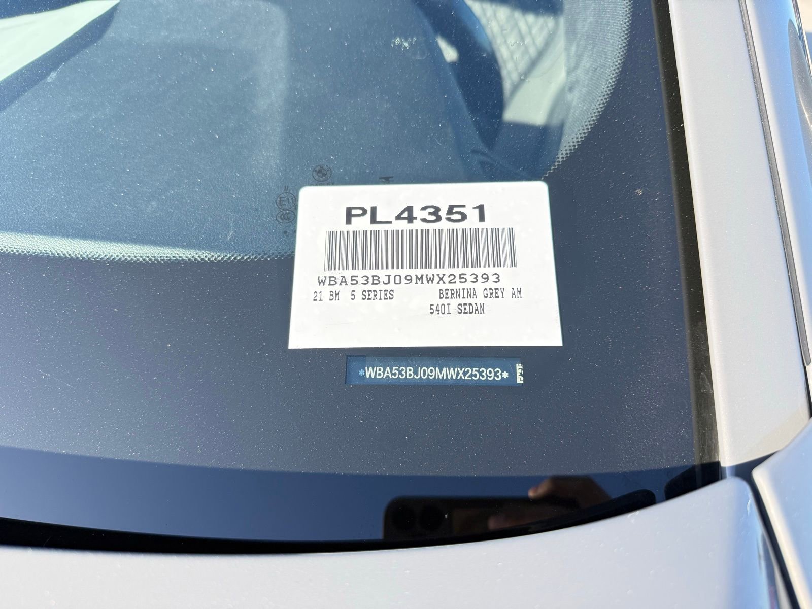 Used 2021 BMW 540i w/ M Sport Package image 9