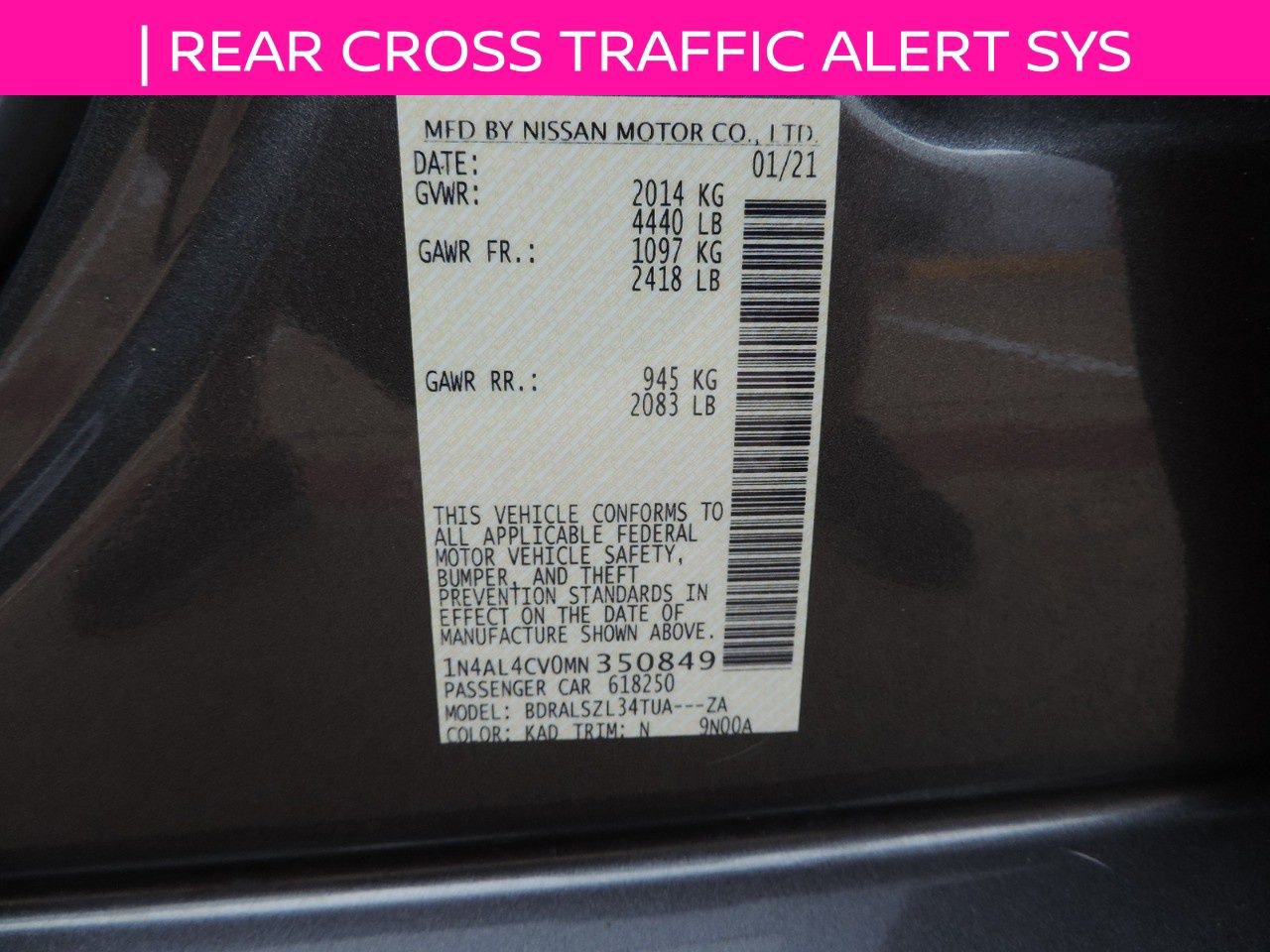 Used 2021 Nissan Altima 2.0 SR image 16