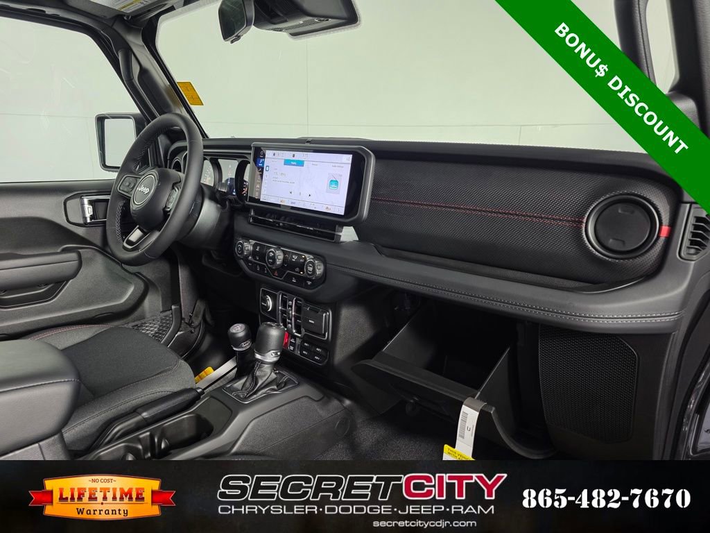 New 2025 Jeep Wrangler Unlimited Rubicon w/ Steel Bumper Group image 29