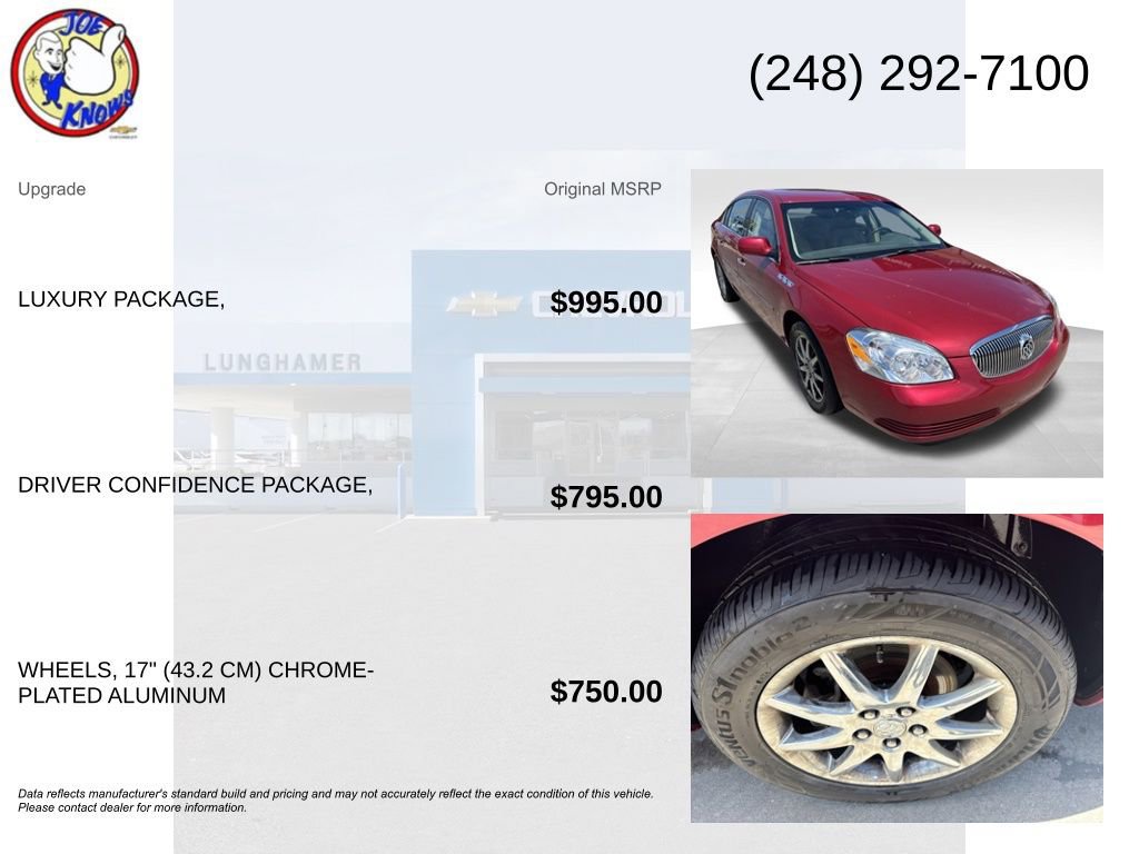Used 2007 Buick Lucerne CXL w/ Luxury Package FWD image 5