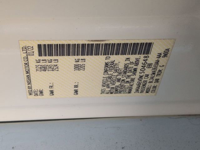 Used 2022 Nissan Maxima SR w/ Sport Mat Group image 12