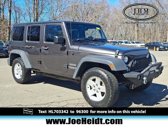Used 2017 Jeep Wrangler Unlimited Sport w/ Quick Order Package 24S image 1