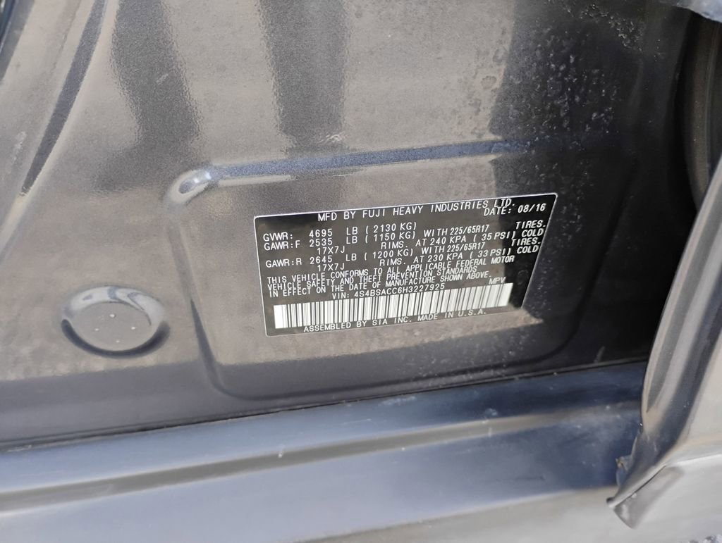 Used 2017 Subaru Outback 2.5i Premium image 27