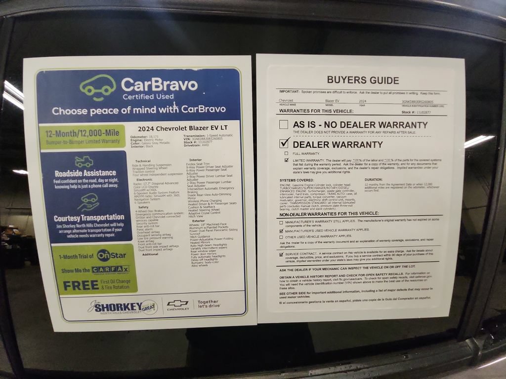 Used 2024 Chevrolet Blazer EV LT AWD/4WD image 32