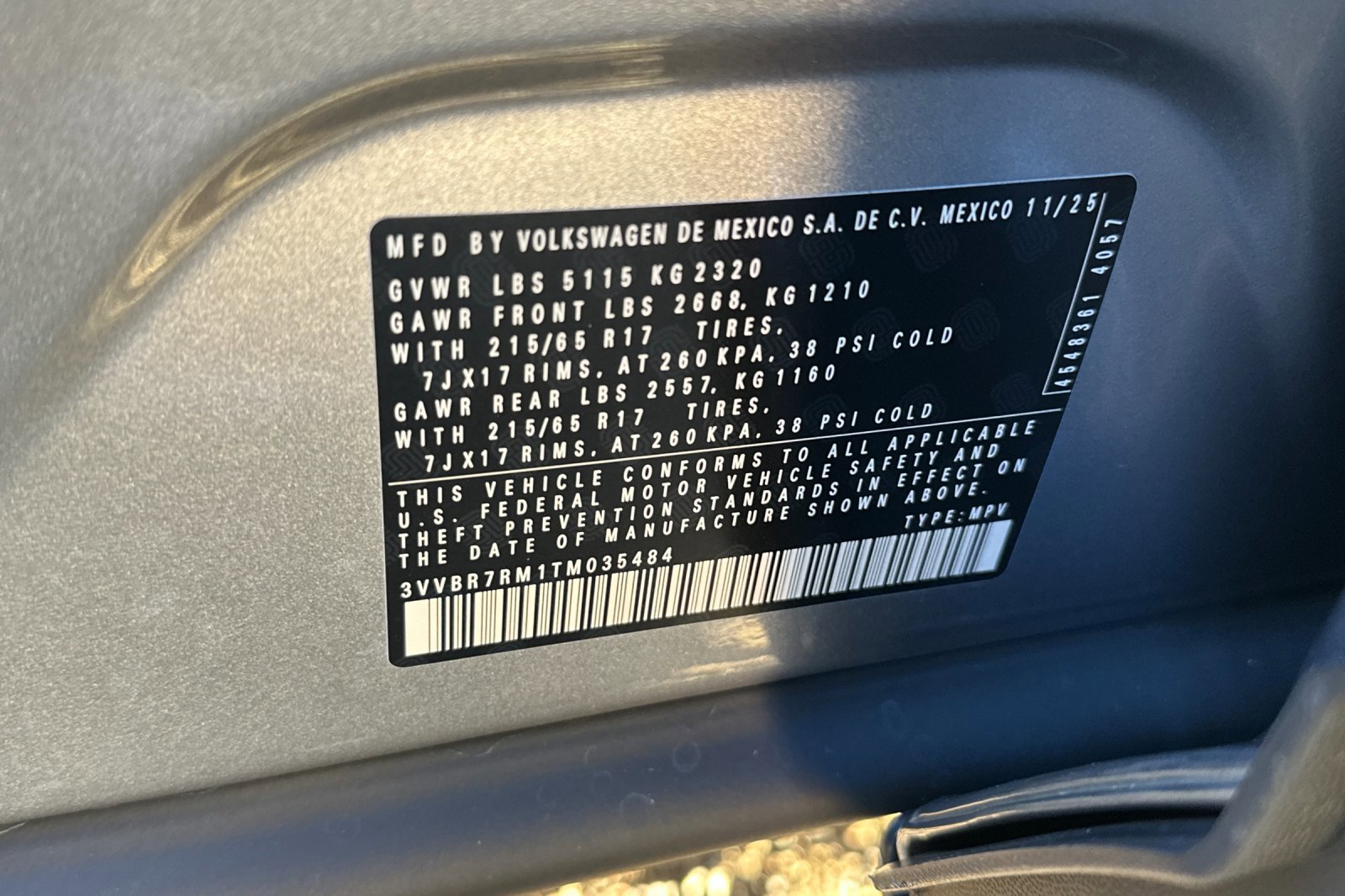 New 2026 Volkswagen Tiguan S image 26