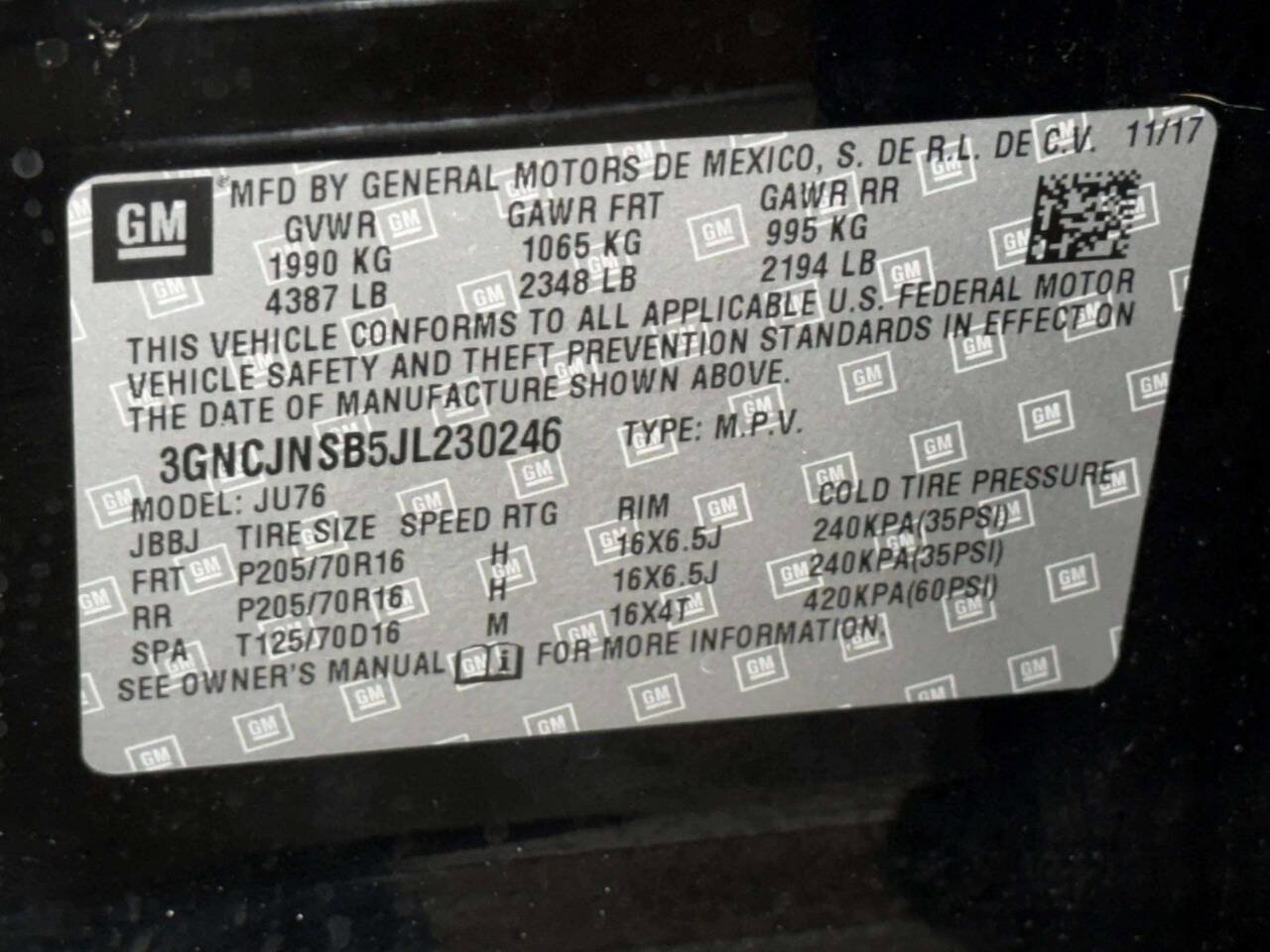 Used 2018 Chevrolet Trax LS image 17