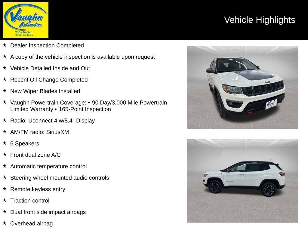 Used 2019 Jeep Compass Trailhawk AWD/4WD video 2