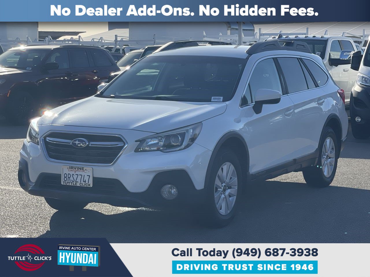 Used 2018 Subaru Outback 2.5i Premium w/ Protection Package #1 AWD/4WD image 3