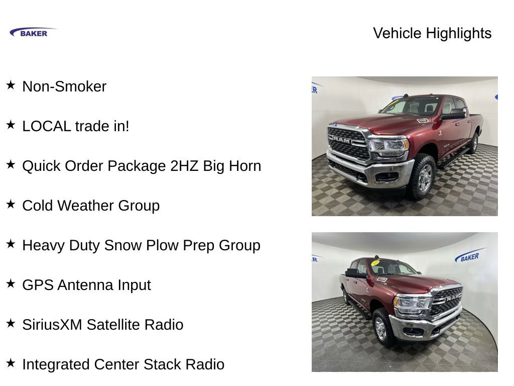 Used 2022 RAM 2500 Big Horn AWD/4WD image 4