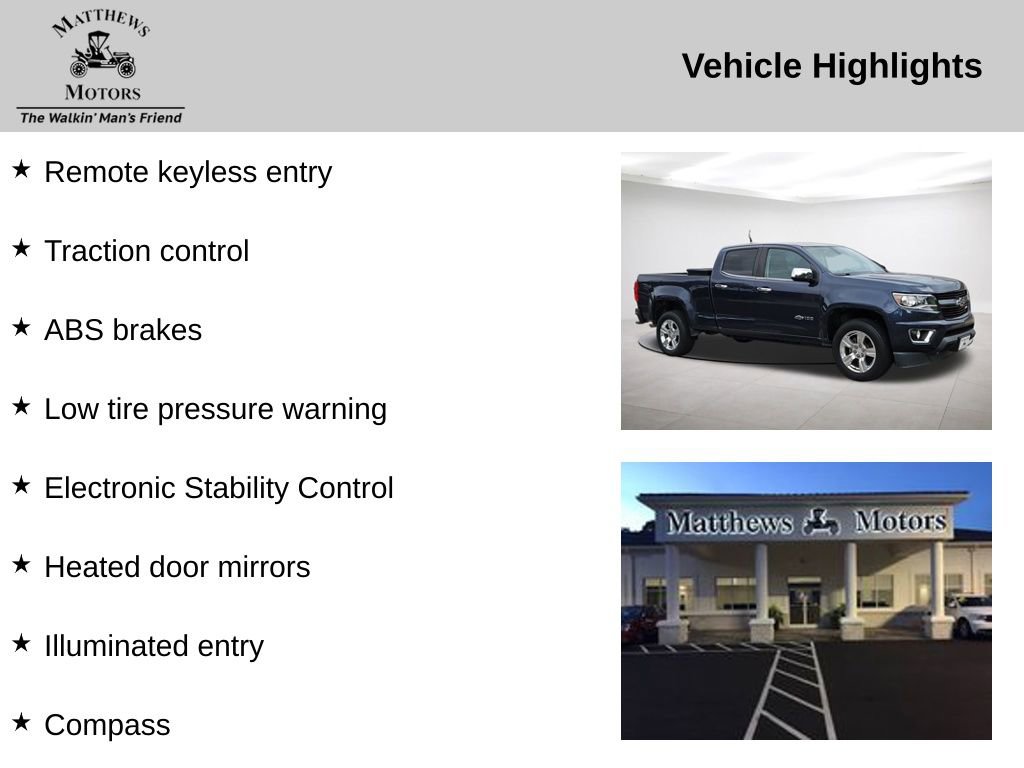 Used 2018 Chevrolet Colorado Z71 w/ Centennial Edition image 14