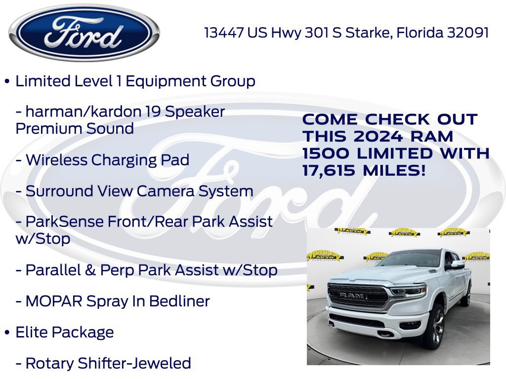 Used 2024 RAM 1500 Limited AWD/4WD image 25