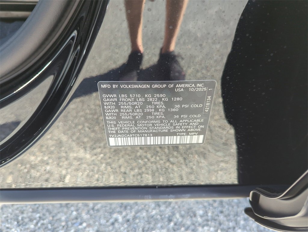 New 2026 Volkswagen Atlas SE image 45