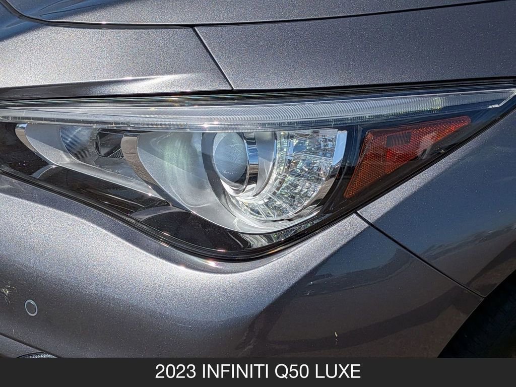 Used 2023 INFINITI Q50 Luxe w/ Cargo Package RWD image 12