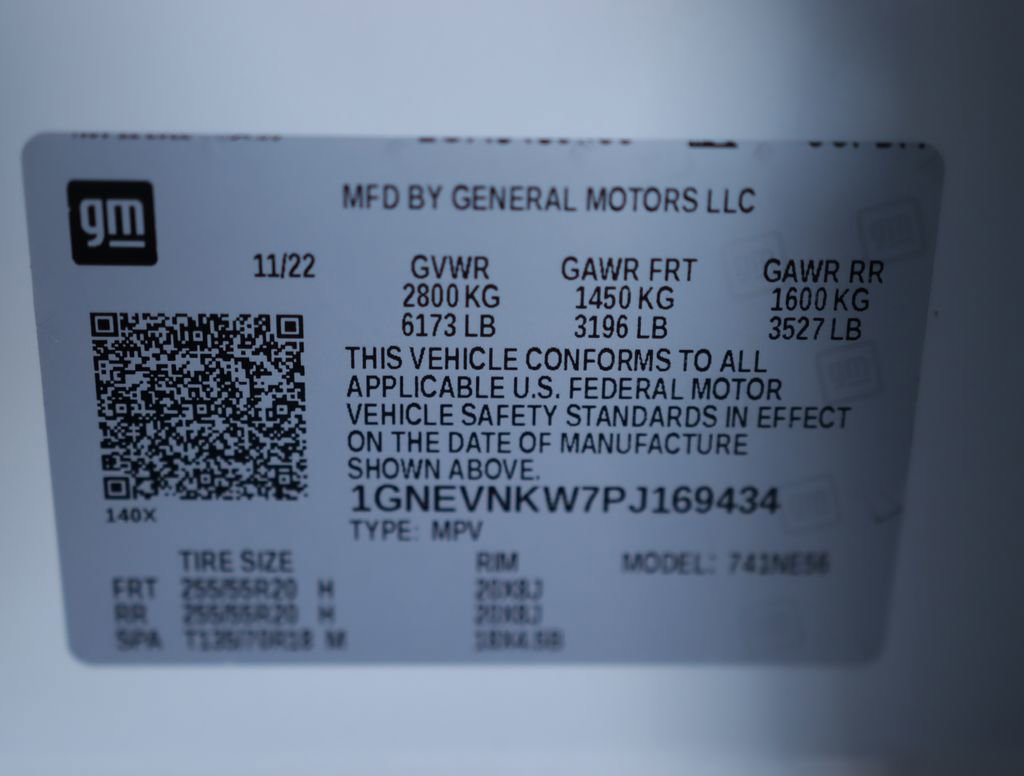 Certified 2023 Chevrolet Traverse High Country w/ LPO, Floor Liner Package image 45