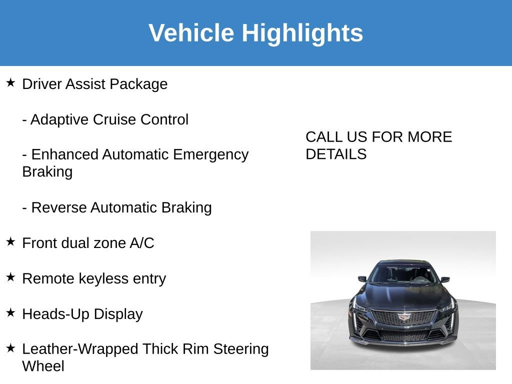 Used 2024 Cadillac CT5 V Blackwing w/ Carbon Fiber Package 2 RWD image 22