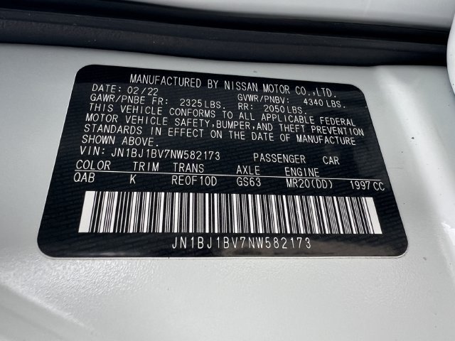 Used 2022 Nissan Rogue Sport SV w/ Technology Package FWD image 31