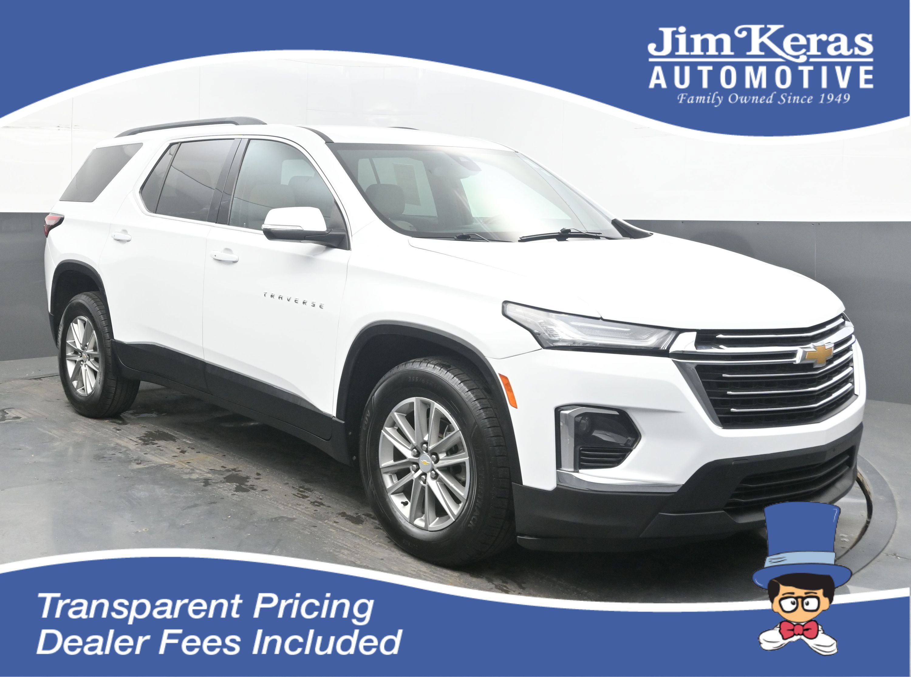 Used 2022 Chevrolet Traverse LT AWD/4WD image 1