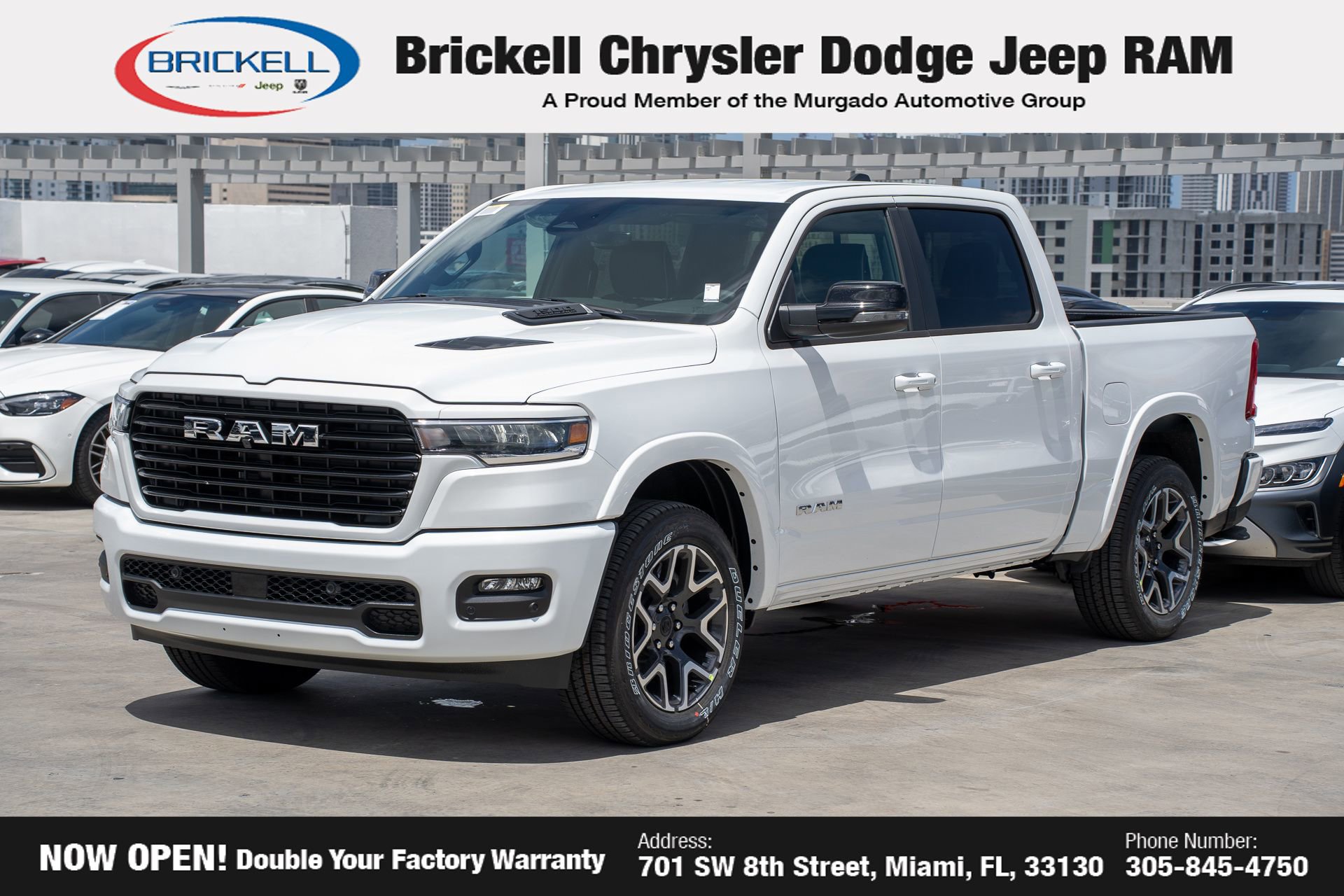 New 2026 RAM 1500 Laramie w/ Sport Appearance Package image 1