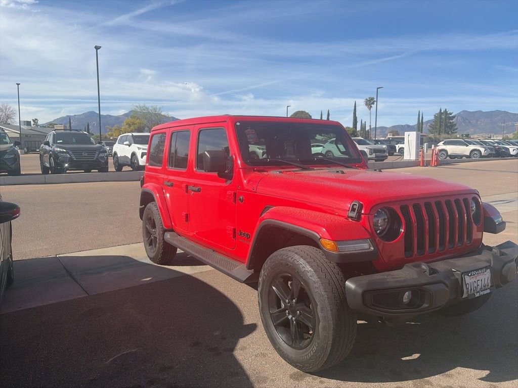 Used 2021 Jeep Wrangler Unlimited Sahara image 2
