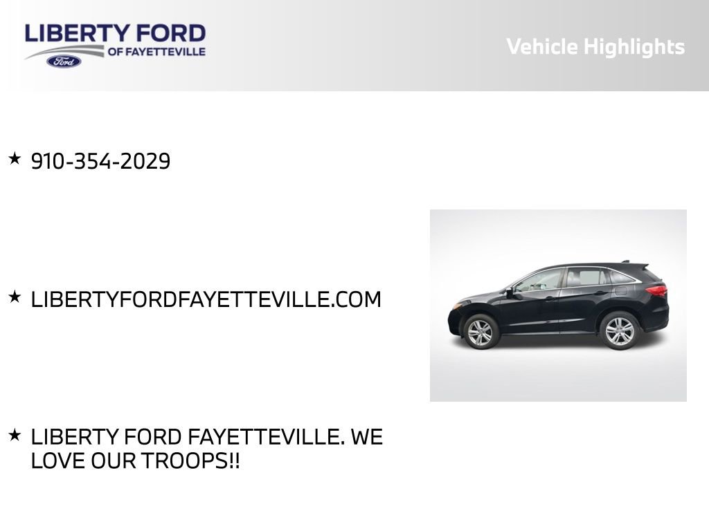 Used 2015 Acura RDX FWD w/ Technology Package image 5