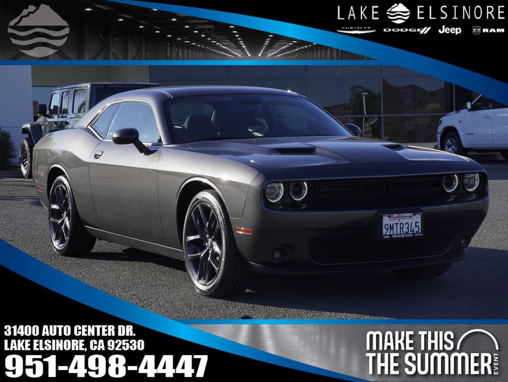 Certified 2023 Dodge Challenger SXT w/ Blacktop Package RWD 360° Tour