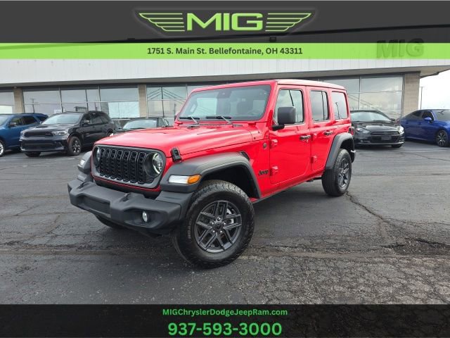 Used 2024 Jeep Wrangler Sport S AWD/4WD image 1