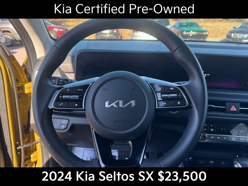 Certified 2024 Kia Seltos SX w/ SX Sunroof Package image 23