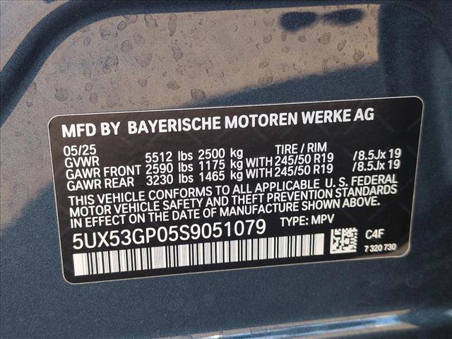 Used 2025 BMW X3 xDrive30i w/ Premium Package image 24