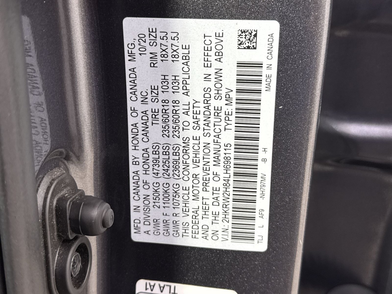 Used 2020 Honda CR-V EX-L image 42