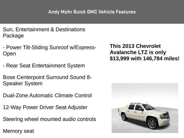 Used 2013 Chevrolet Avalanche LTZ RWD image 12