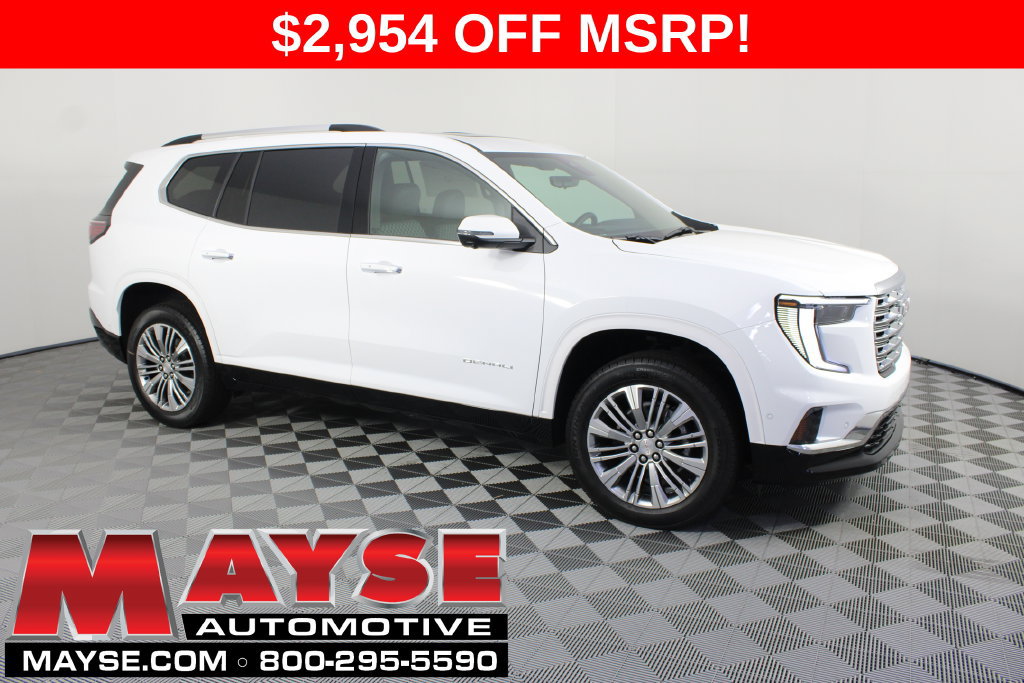 New 2027 GMC Acadia Denali