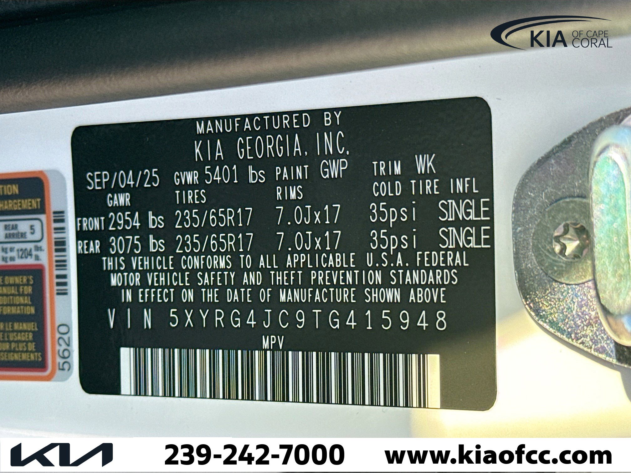 New 2026 Kia Sorento LX image 39