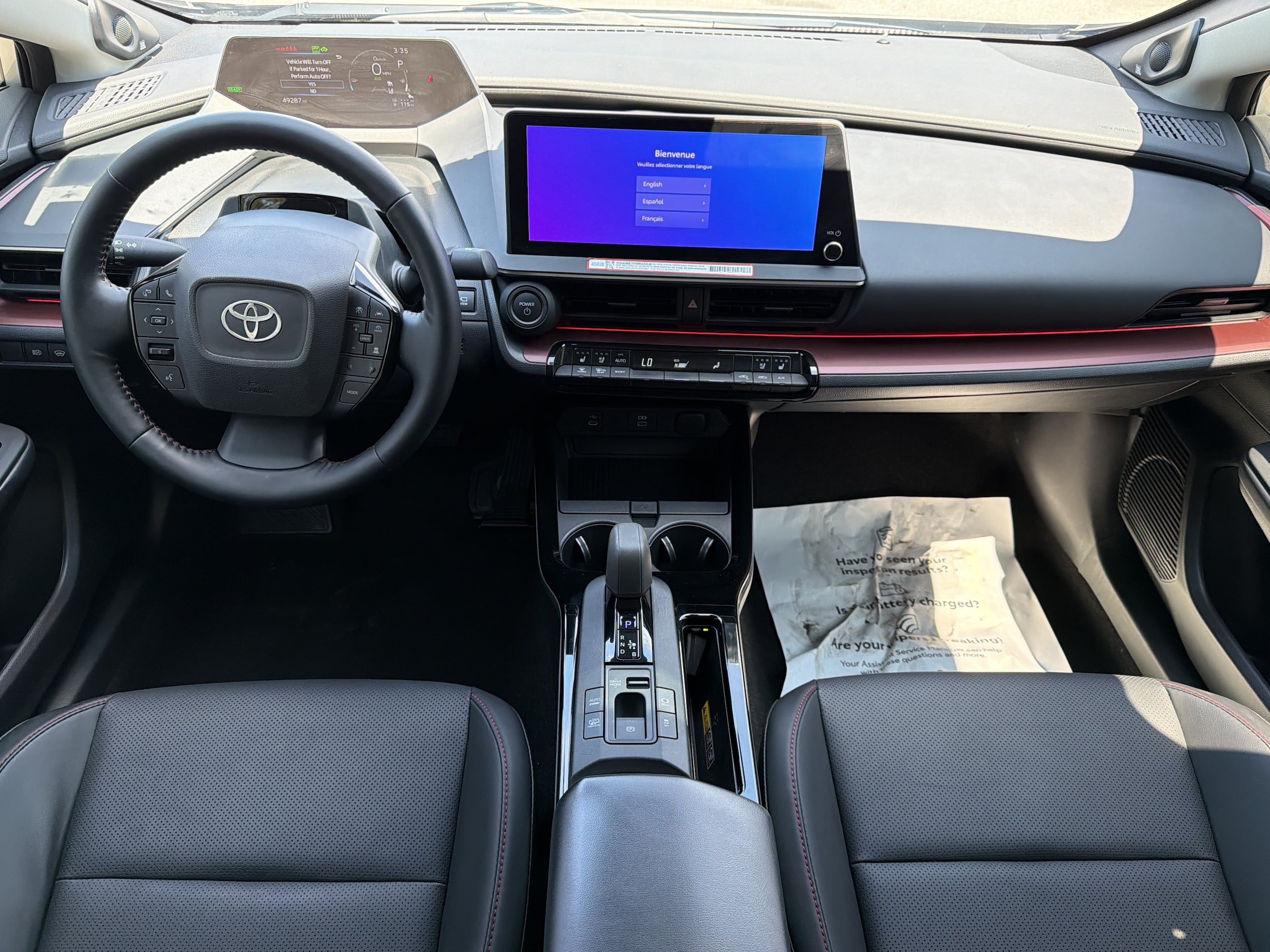 Used 2024 Toyota Prius Prime Premium w/ Advanced Technology Package FWD image 2