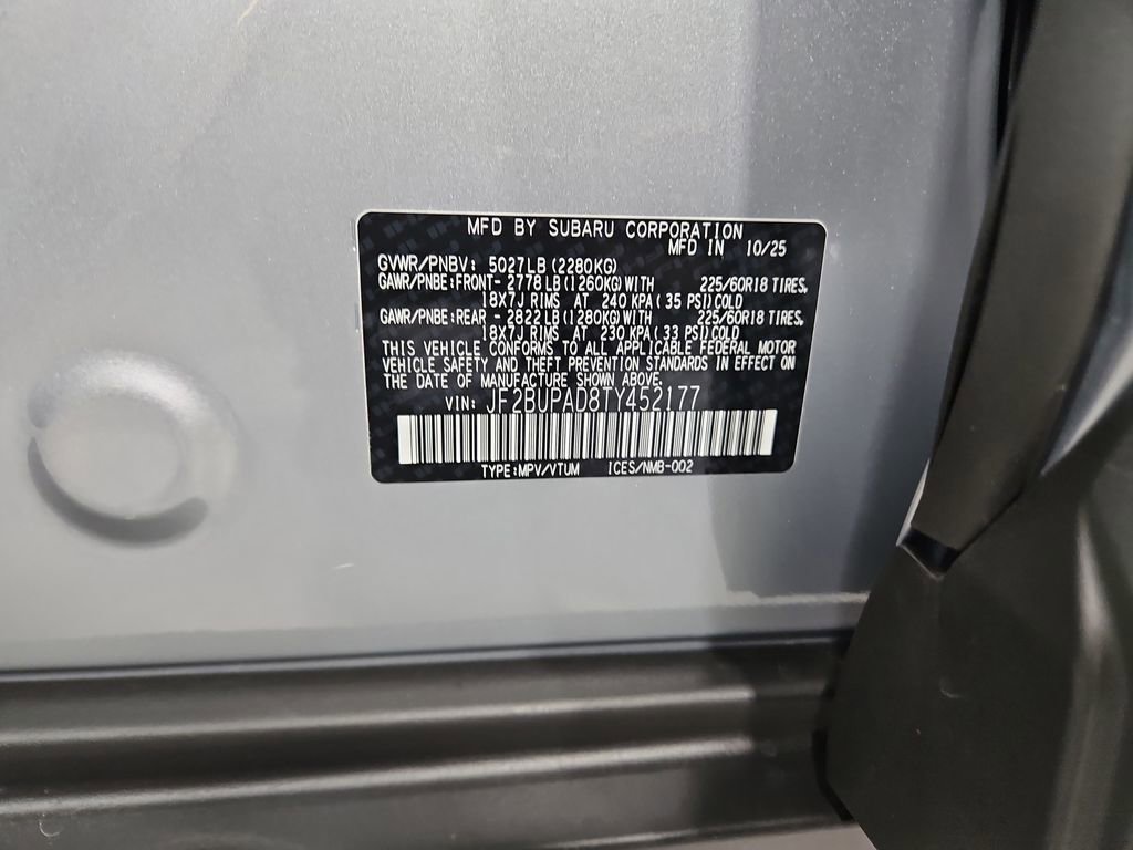 New 2026 Subaru Outback Premium image 25