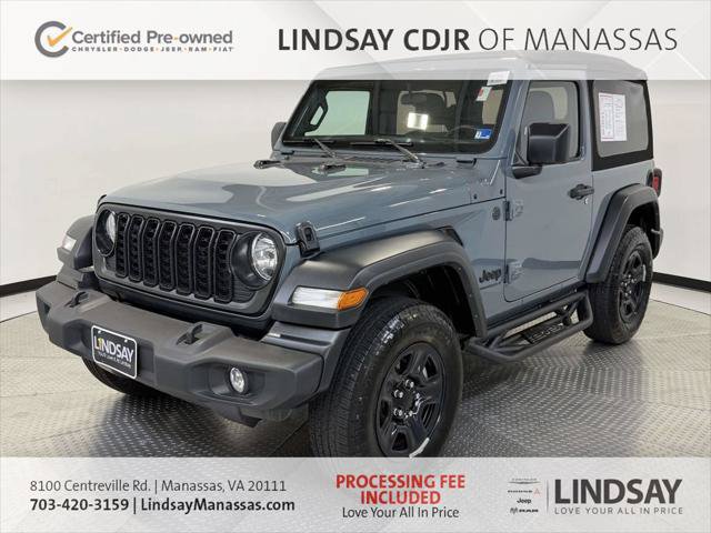 Certified 2024 Jeep Wrangler Sport AWD/4WD image 5