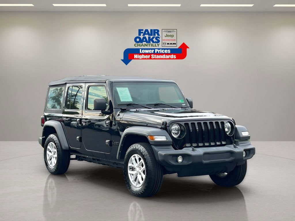Certified 2023 Jeep Wrangler Sport S